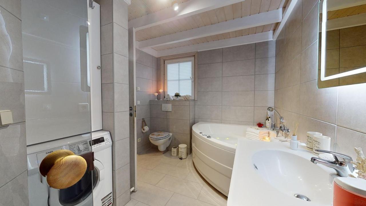 Strandhaus Ruegen - Meerblick, Sauna, Kamin & Whirlpool 바베 외부 사진