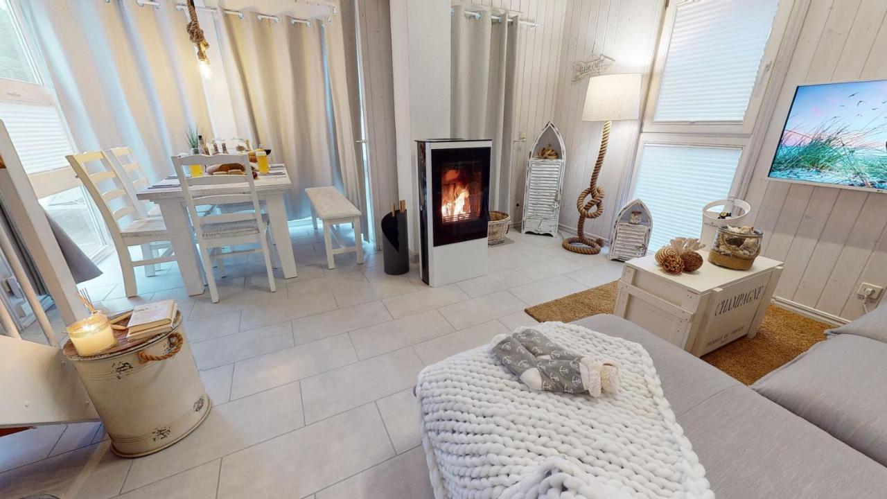 Strandhaus Ruegen - Meerblick, Sauna, Kamin & Whirlpool 바베 외부 사진