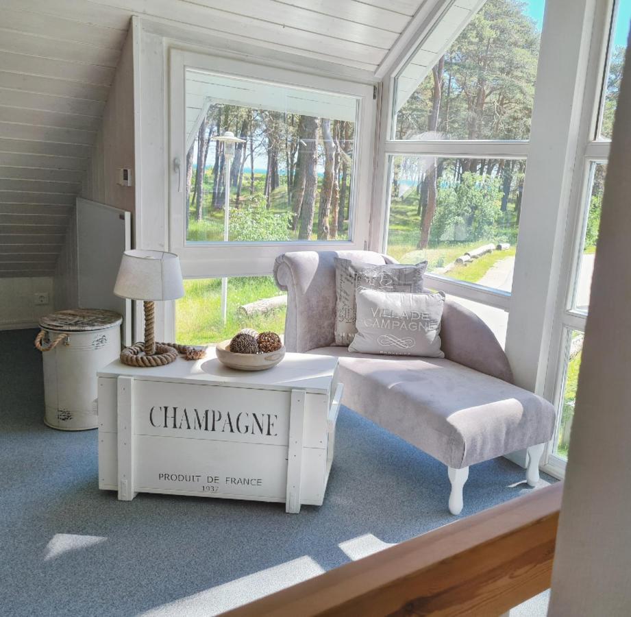Strandhaus Ruegen - Meerblick, Sauna, Kamin & Whirlpool 바베 외부 사진