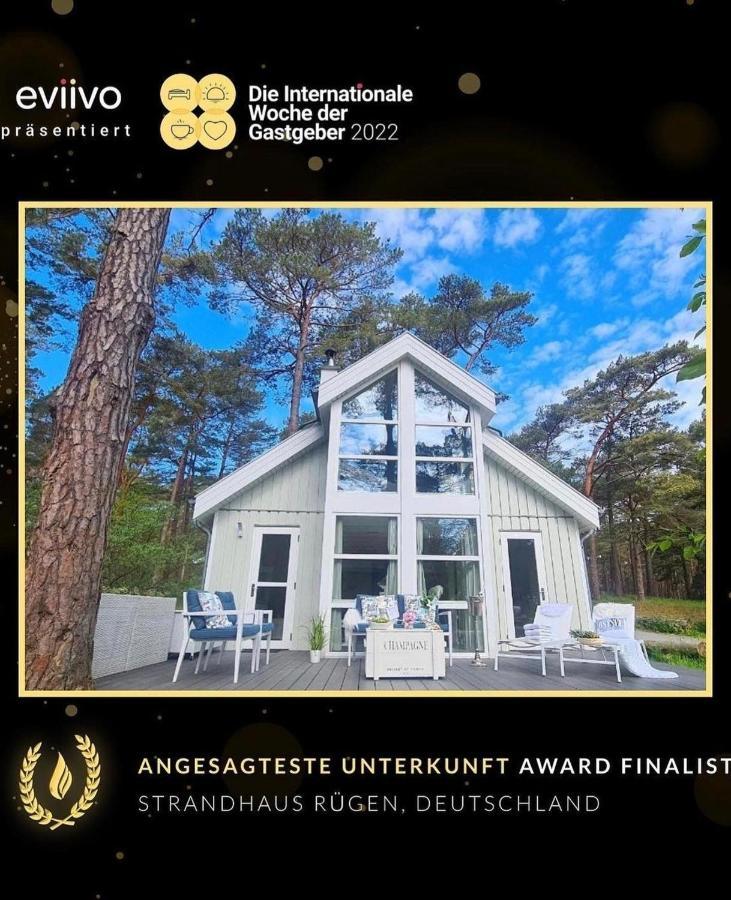 Strandhaus Ruegen - Meerblick, Sauna, Kamin & Whirlpool 바베 외부 사진