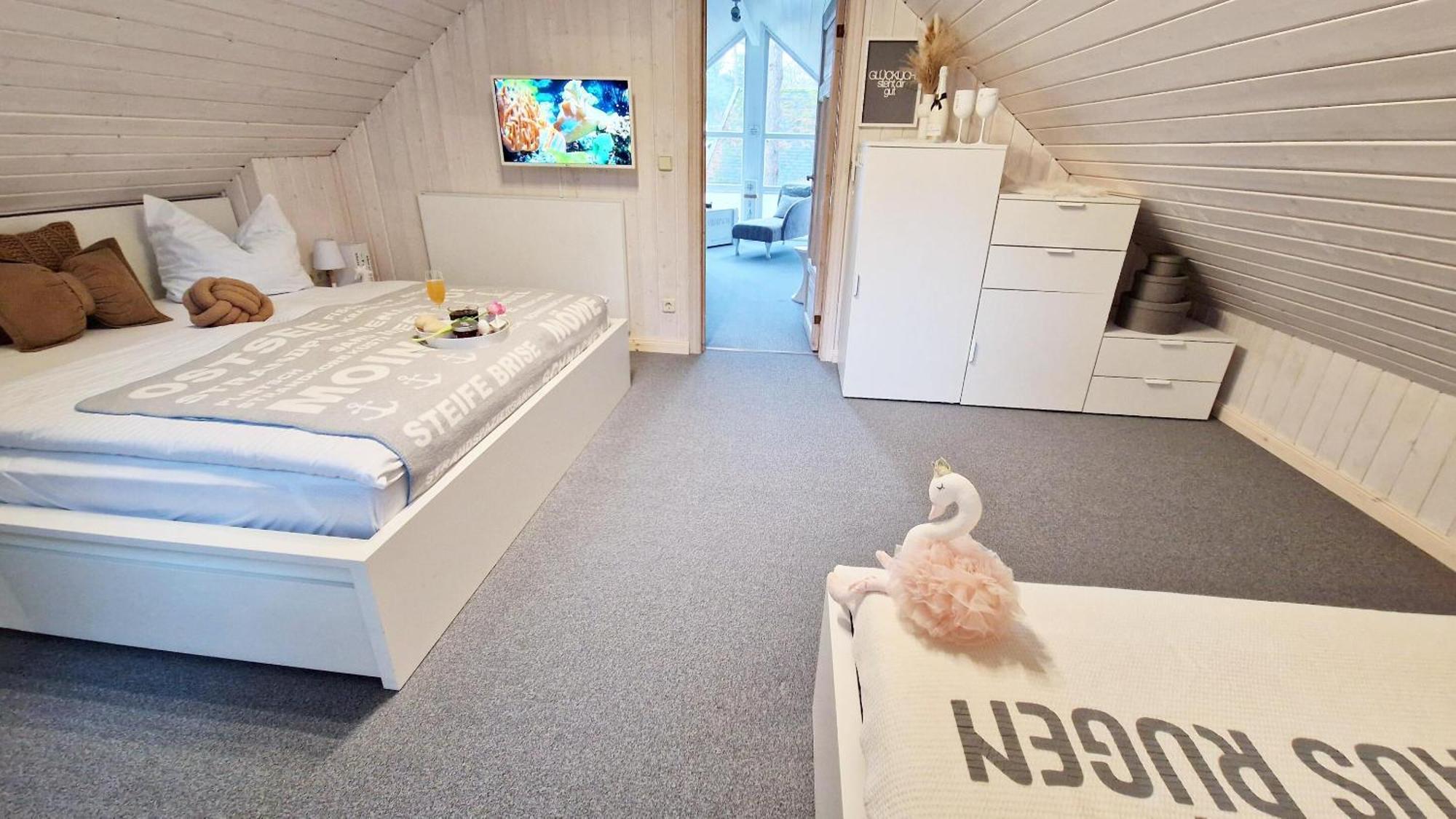 Strandhaus Ruegen - Meerblick, Sauna, Kamin & Whirlpool 바베 외부 사진